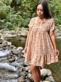 Babydoll Dress in Wild Iwa