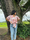 Oversized Shirt in Urchin Bliss