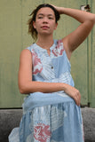 Babydoll Dress in Orchid Skies